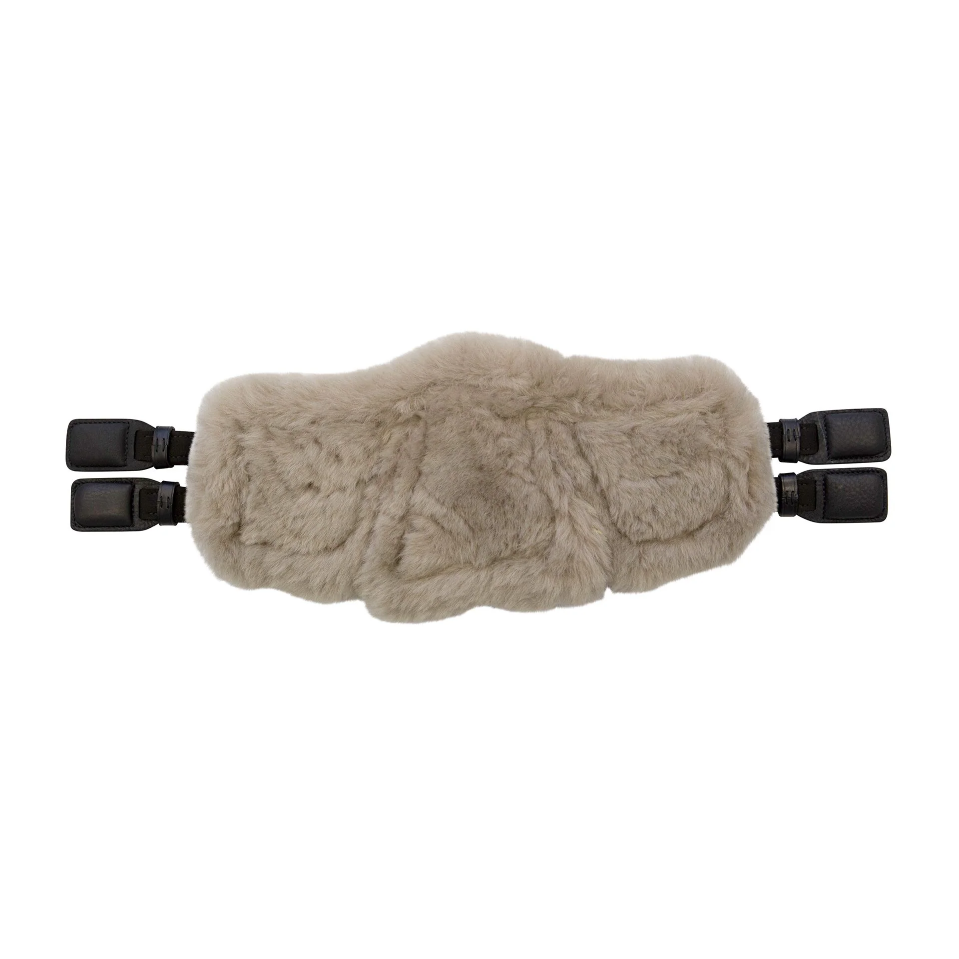 Stubben Equi-Soft® Short Saddle Girth with Cover - Black - Image 7
