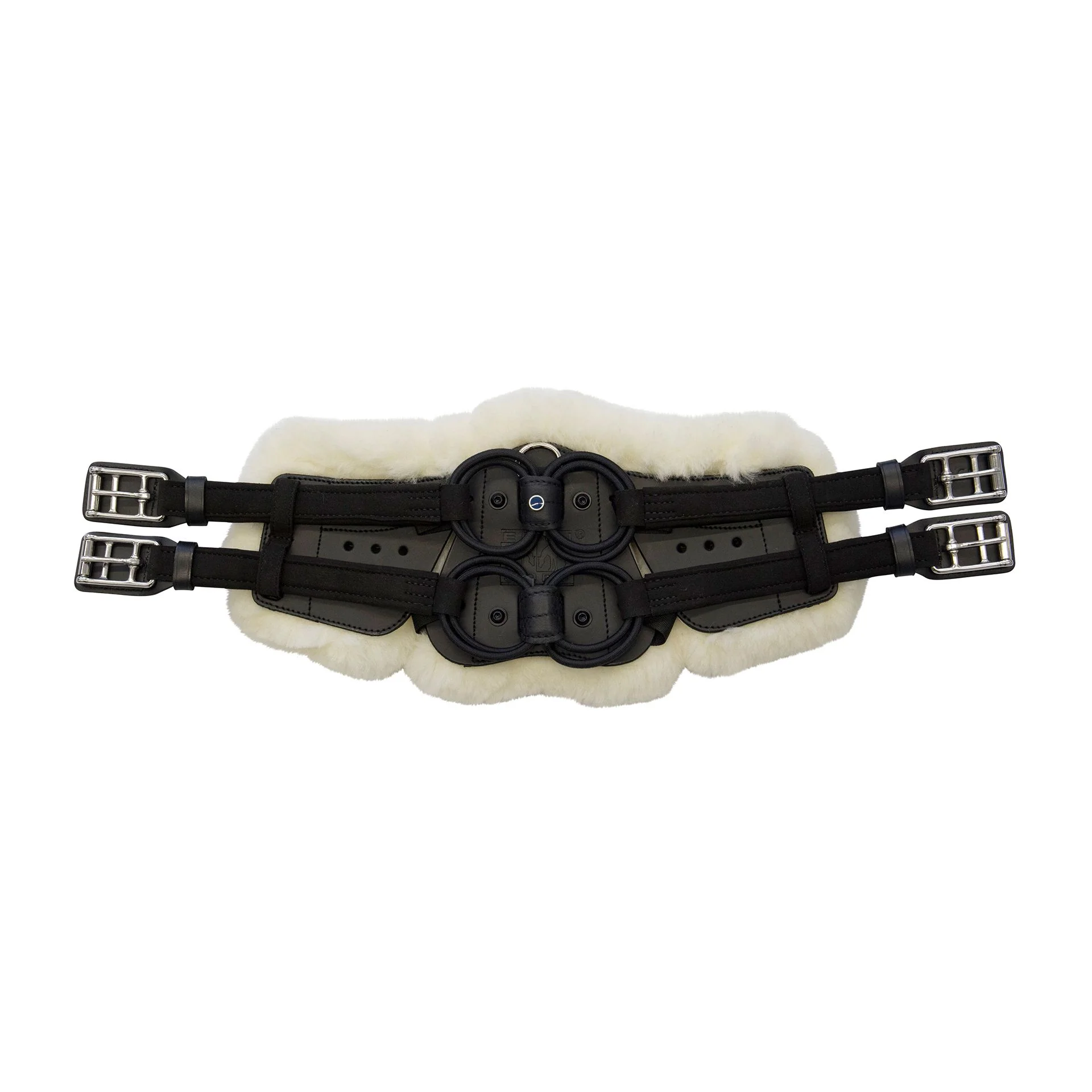 Stubben Equi-Soft® Short Saddle Girth with Cover - Black - Image 8