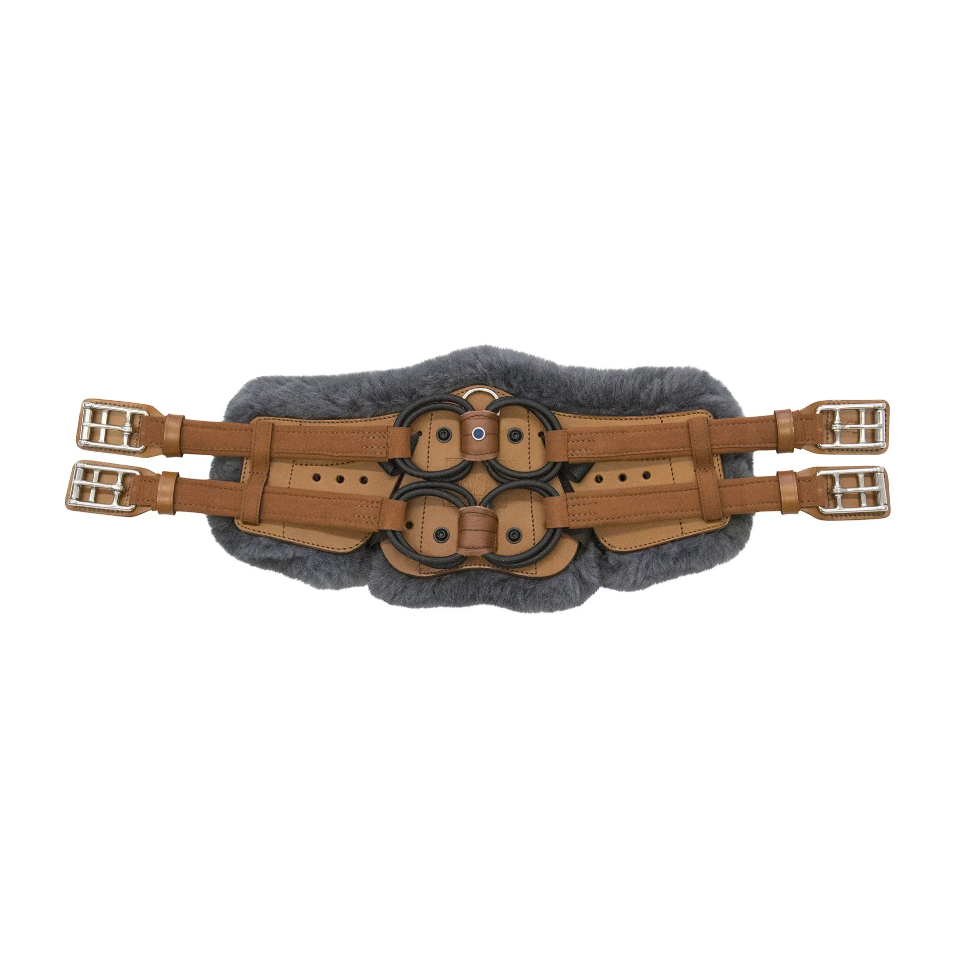 Stubben Equi-Soft® Short Saddle Girth with Cover - Tobacco - Image 5