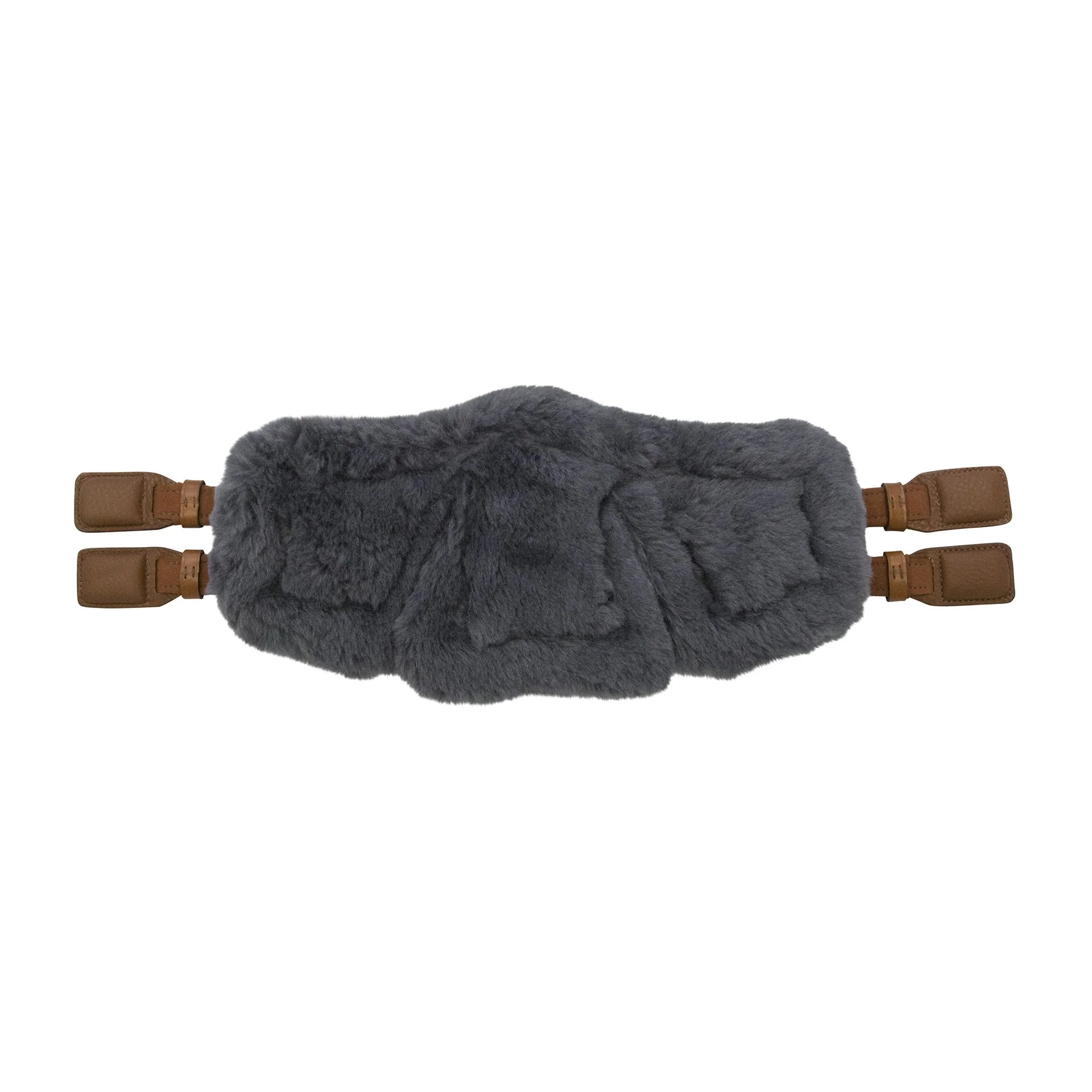 Stubben Equi-Soft® Short Saddle Girth with Cover - Tobacco - Image 6