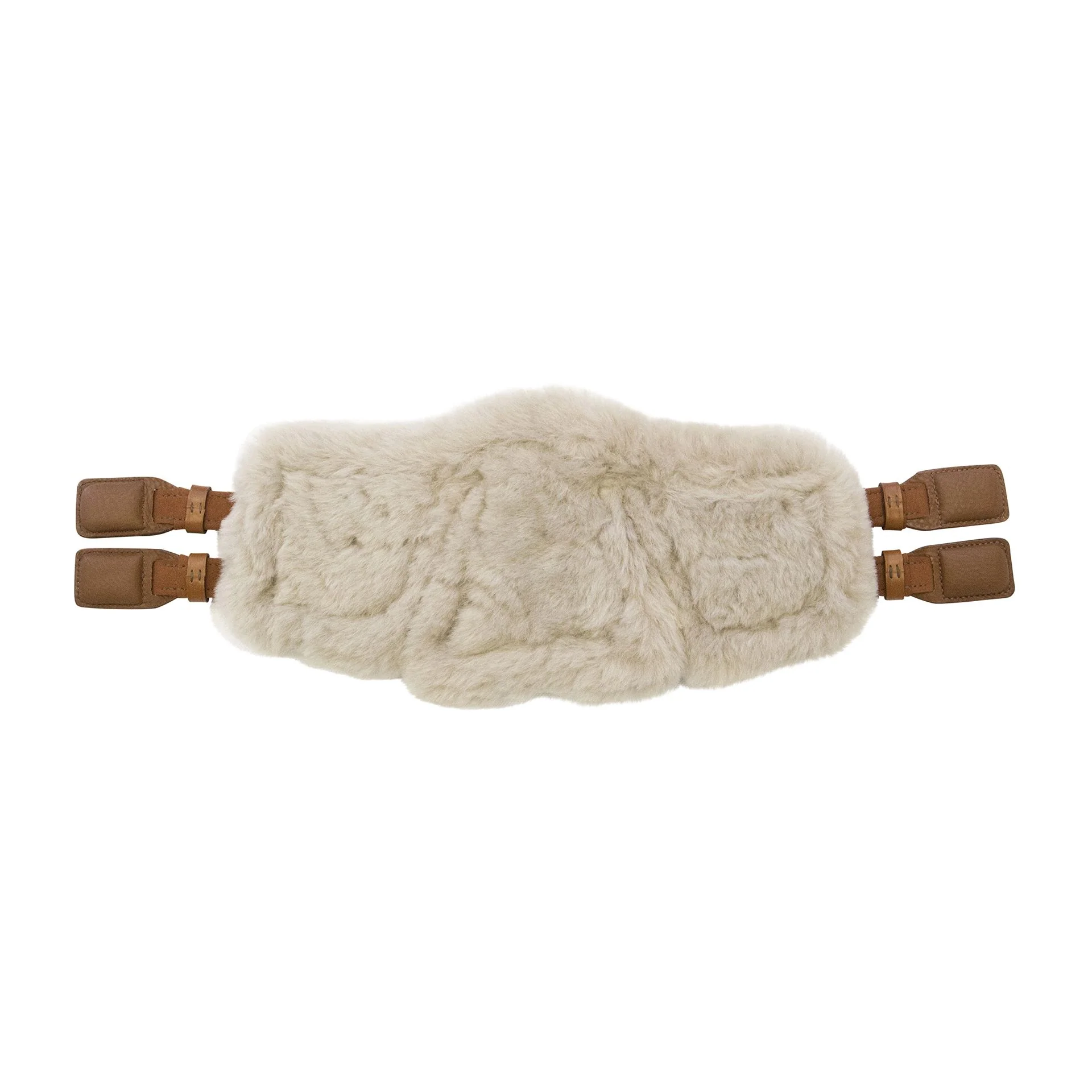 Stubben Equi-Soft® Short Saddle Girth with Cover - Tobacco - Image 8
