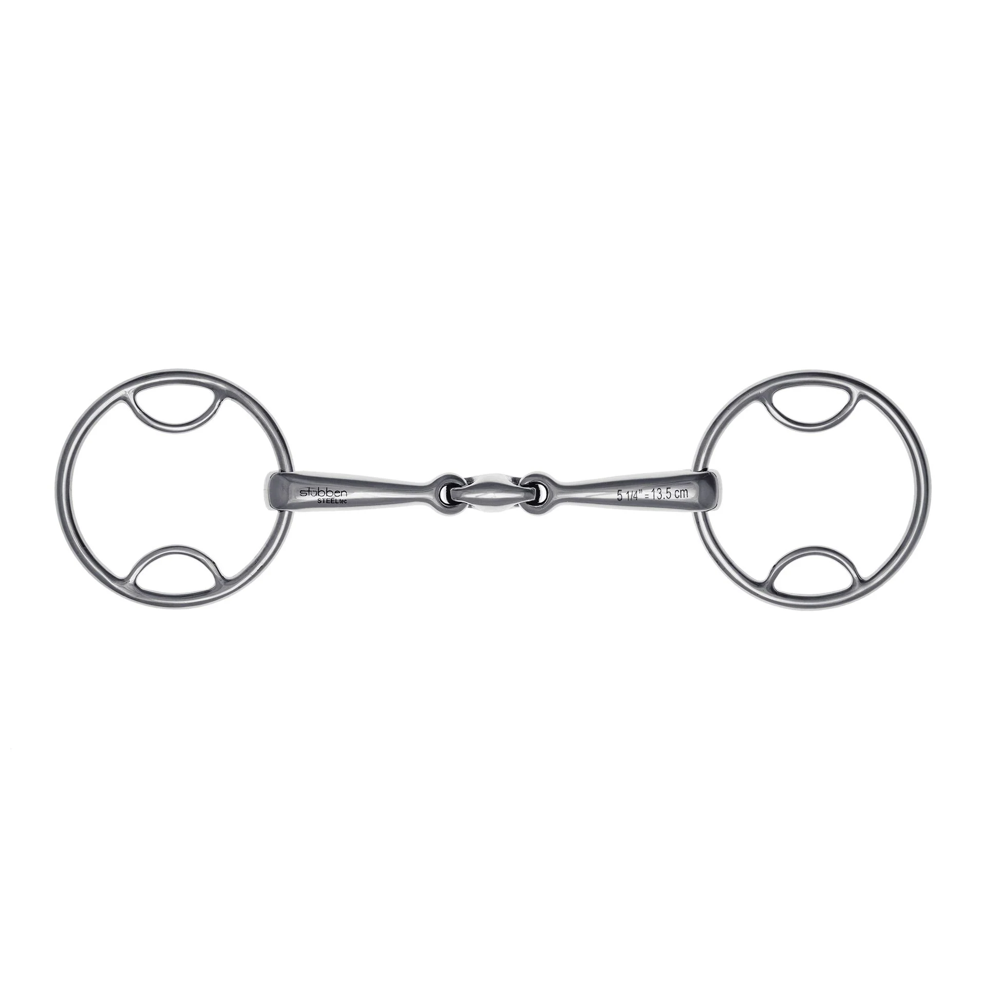 Stubben Gebiss 2481 Wassertrense Stainless Steel Easy Control 4in1 Bit