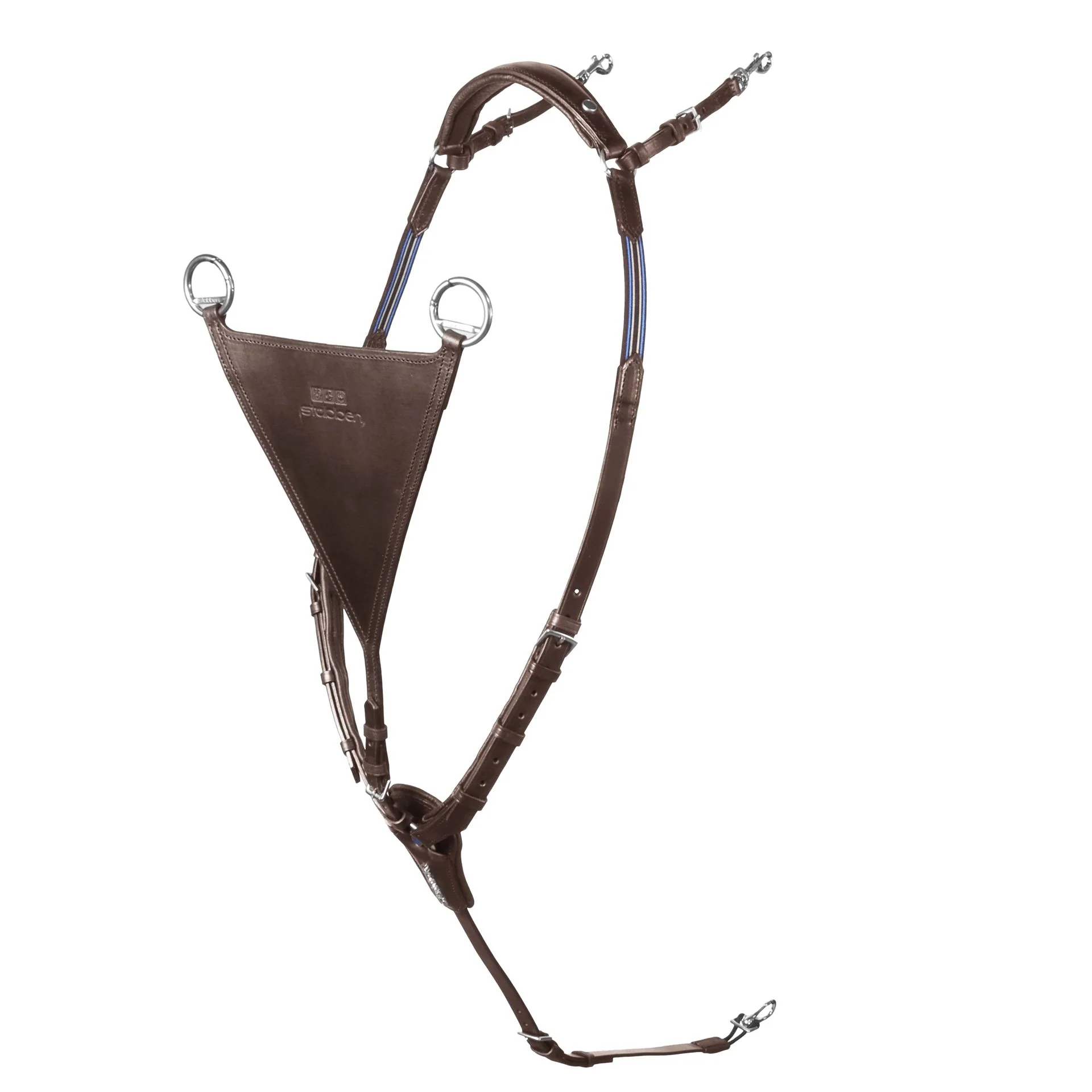 Stubben Pro-Jump Breastplate Closed Martingale Fork - Image 5
