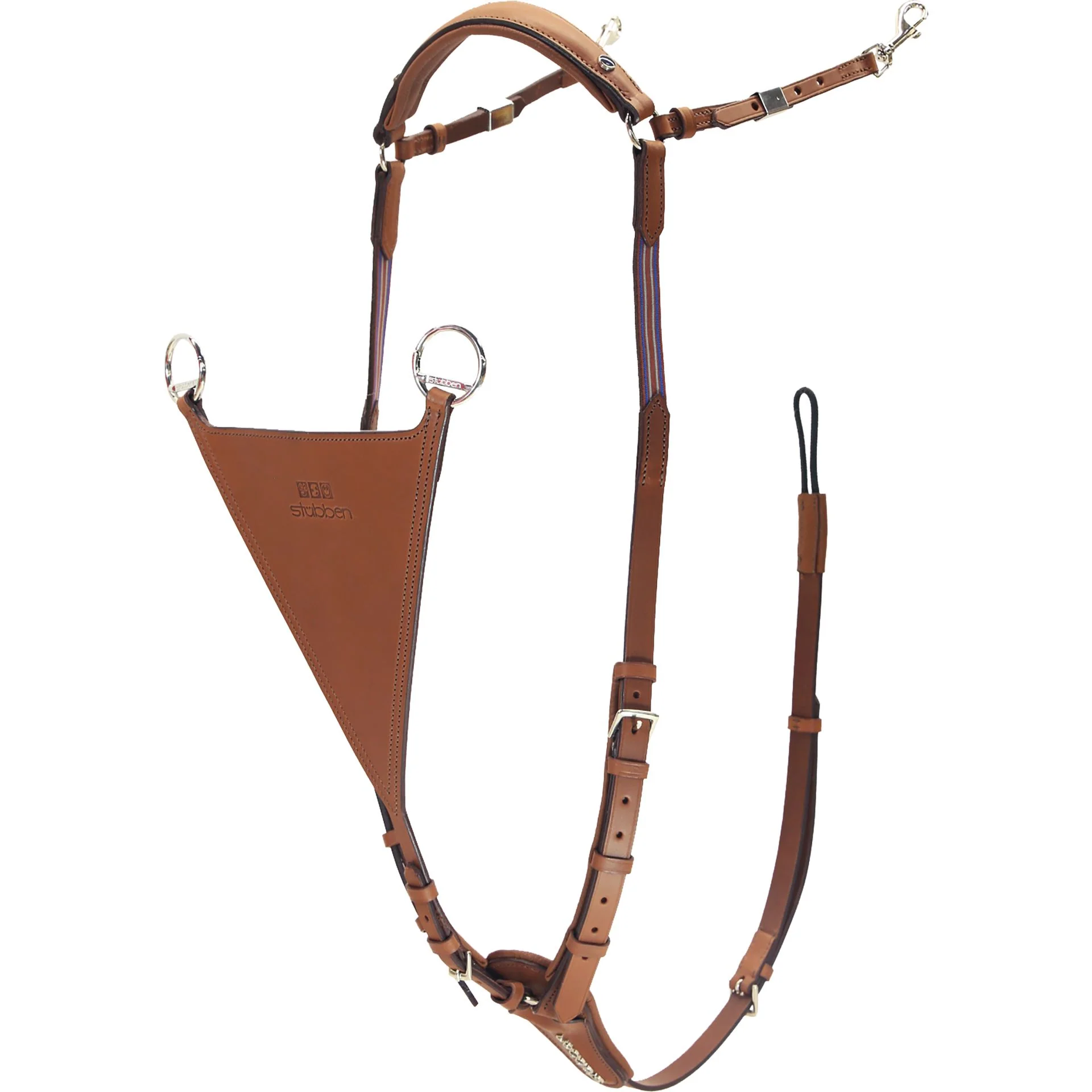 Stubben Pro-Jump Breastplate Closed Martingale Fork - Image 9