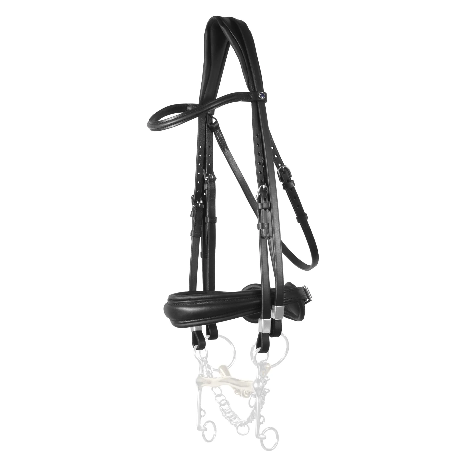 Stubben Switch with Slide/Lock Snaffle Bridle - Image 2