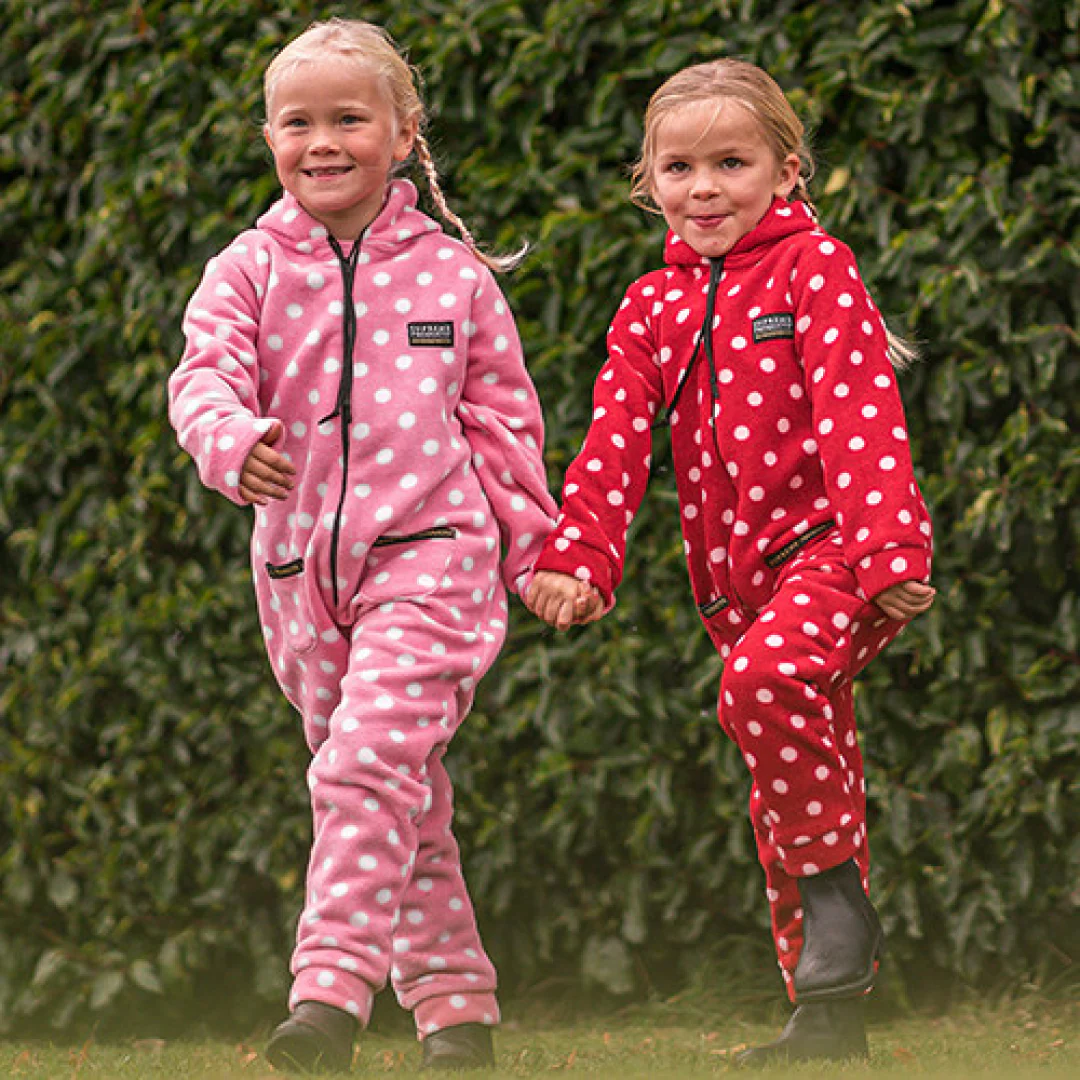 Supreme Products Child's Dotty Fleece Onesie - Image 10