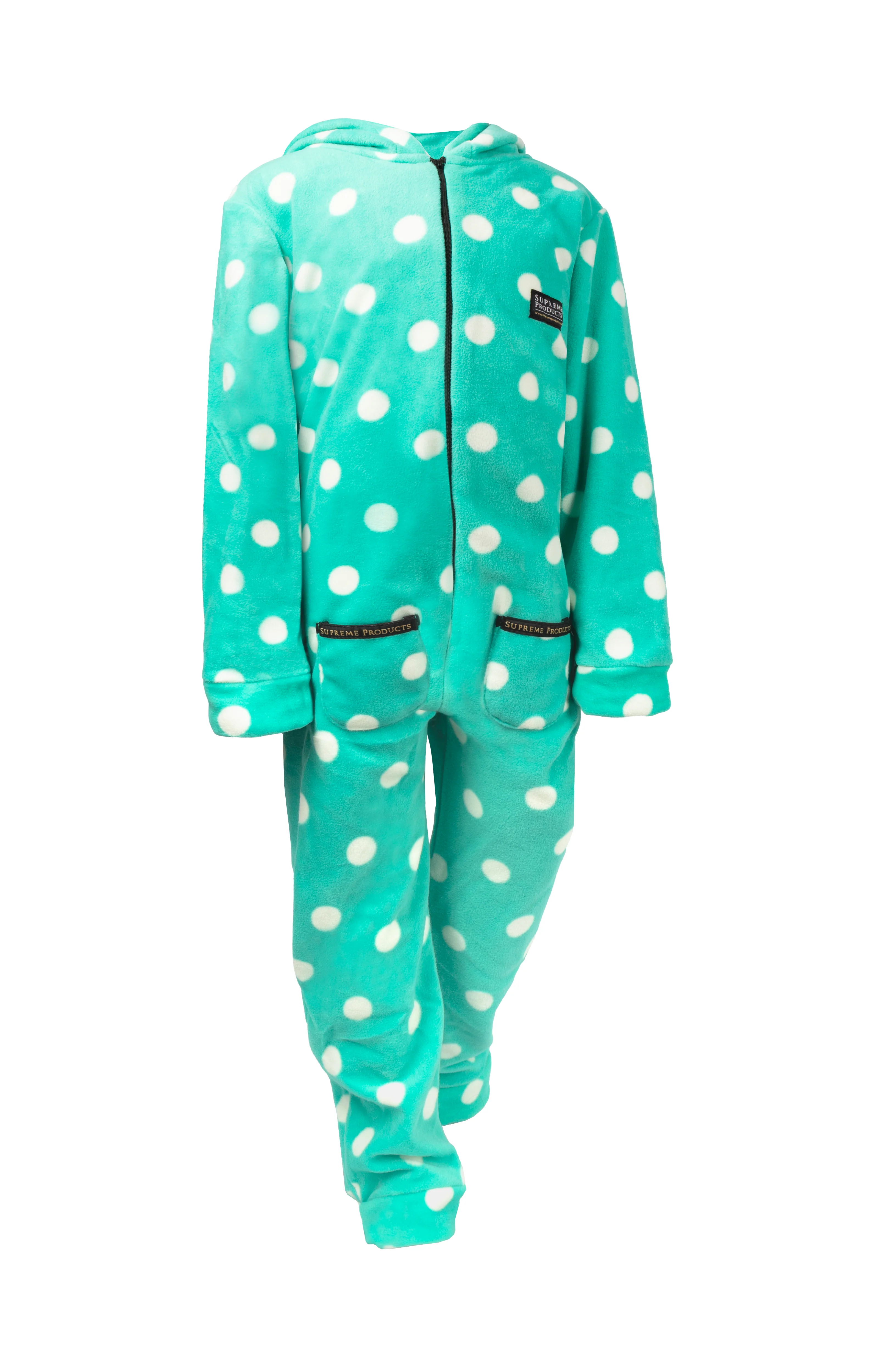 Supreme Products Child's Dotty Fleece Onesie - Image 11