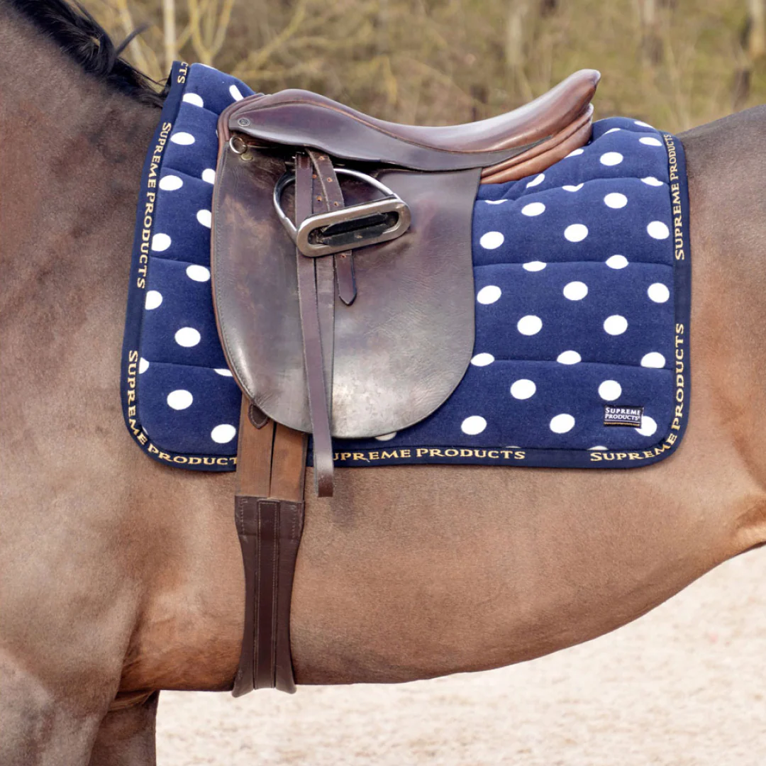 Supreme Products Dotty Fleece Saddle Pad - Image 2