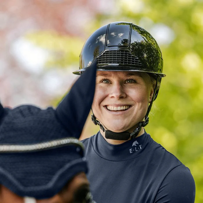SWING H24 Lady Glossy Riding Hat - Image 5