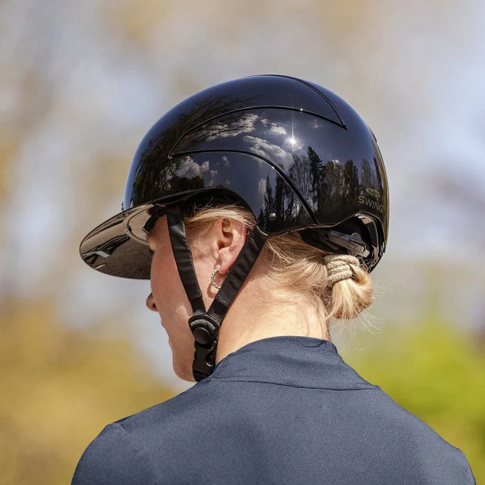 SWING H24 Lady Glossy Riding Hat - Image 7