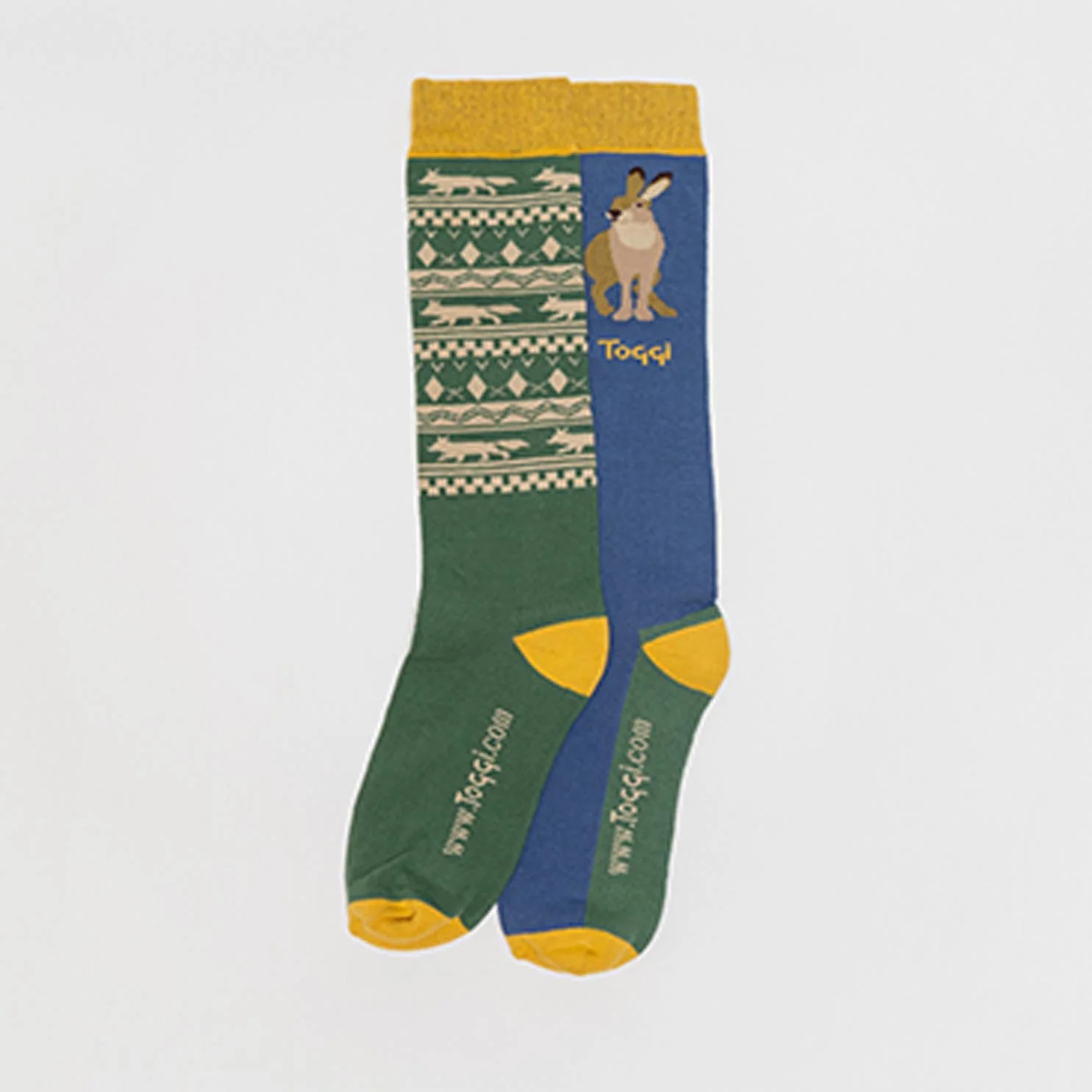 Toggi Mens Fox & Hare Socks 2 Pack - Image 2