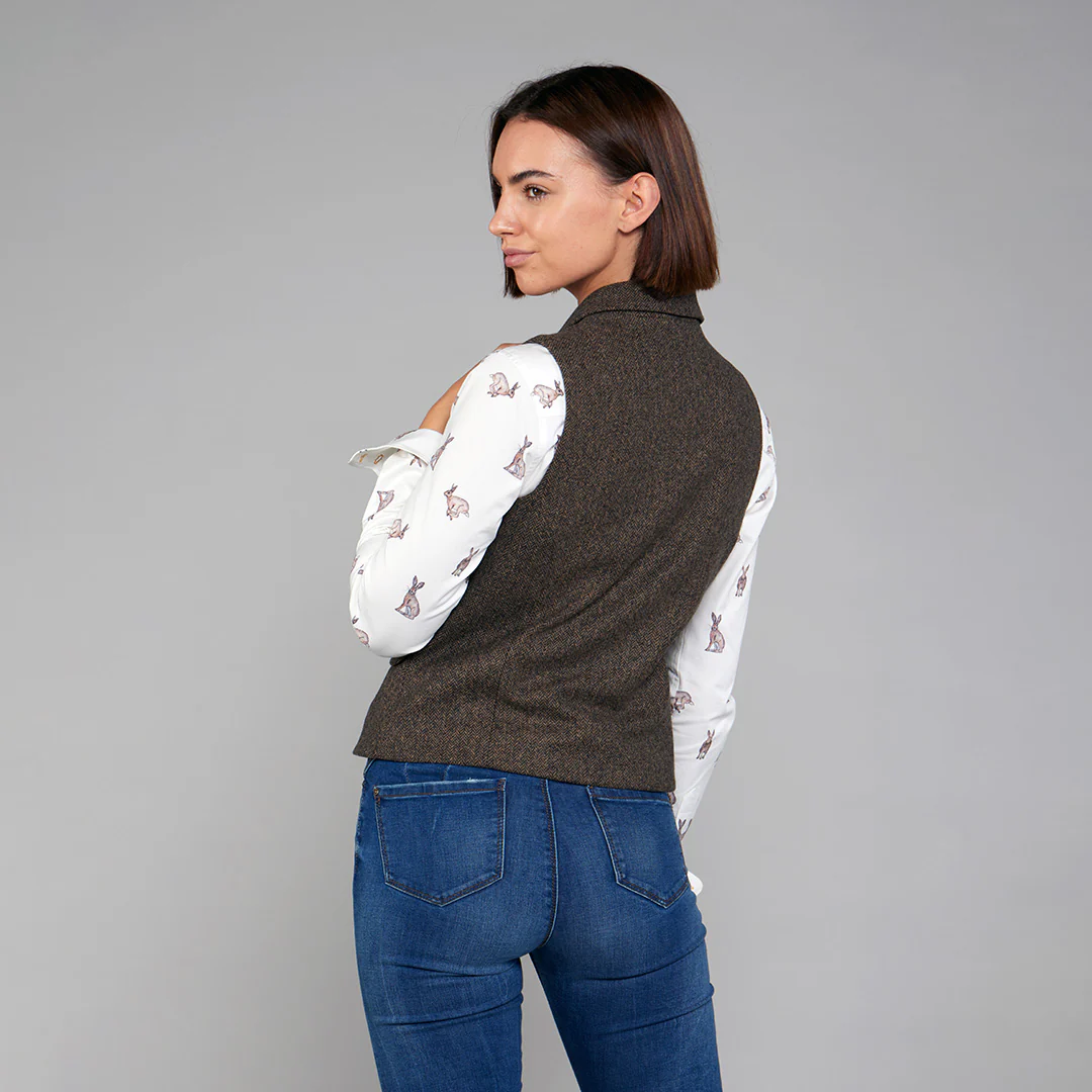 Toggi Harrow Tweed Gilet - Image 5