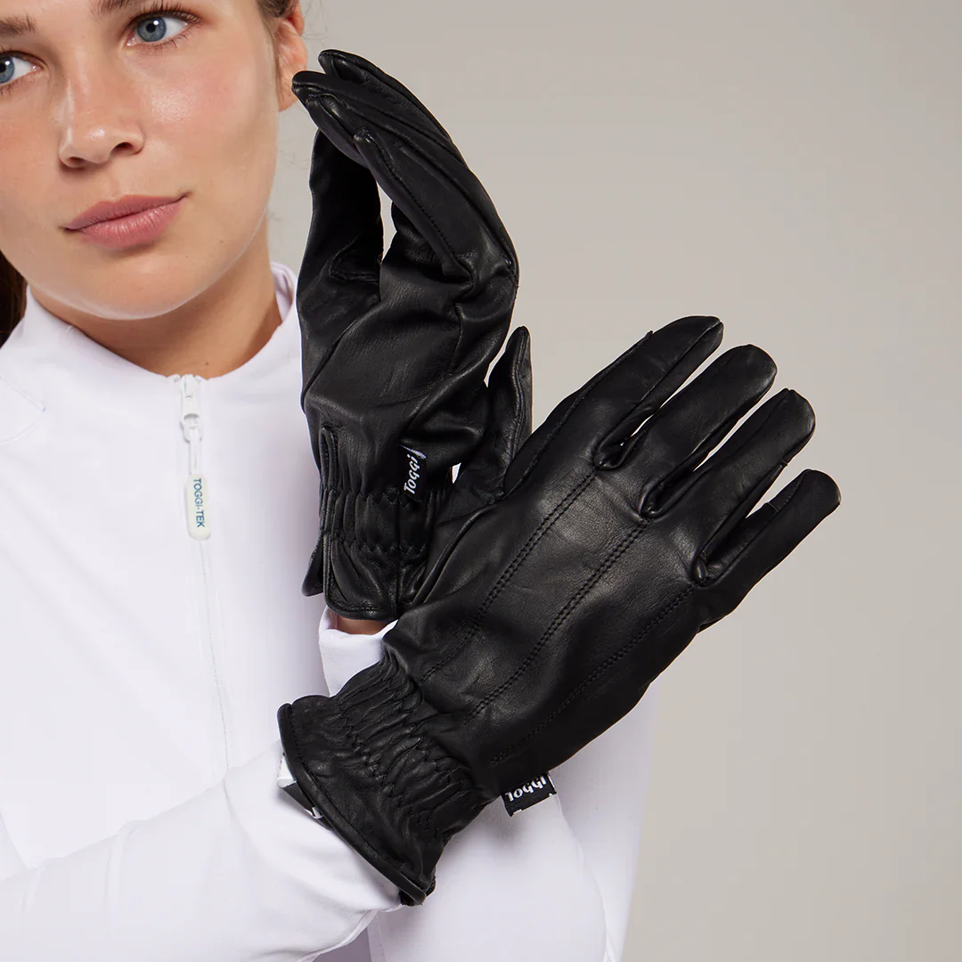 Toggi Ladies Clairwood Leather Riding Gloves