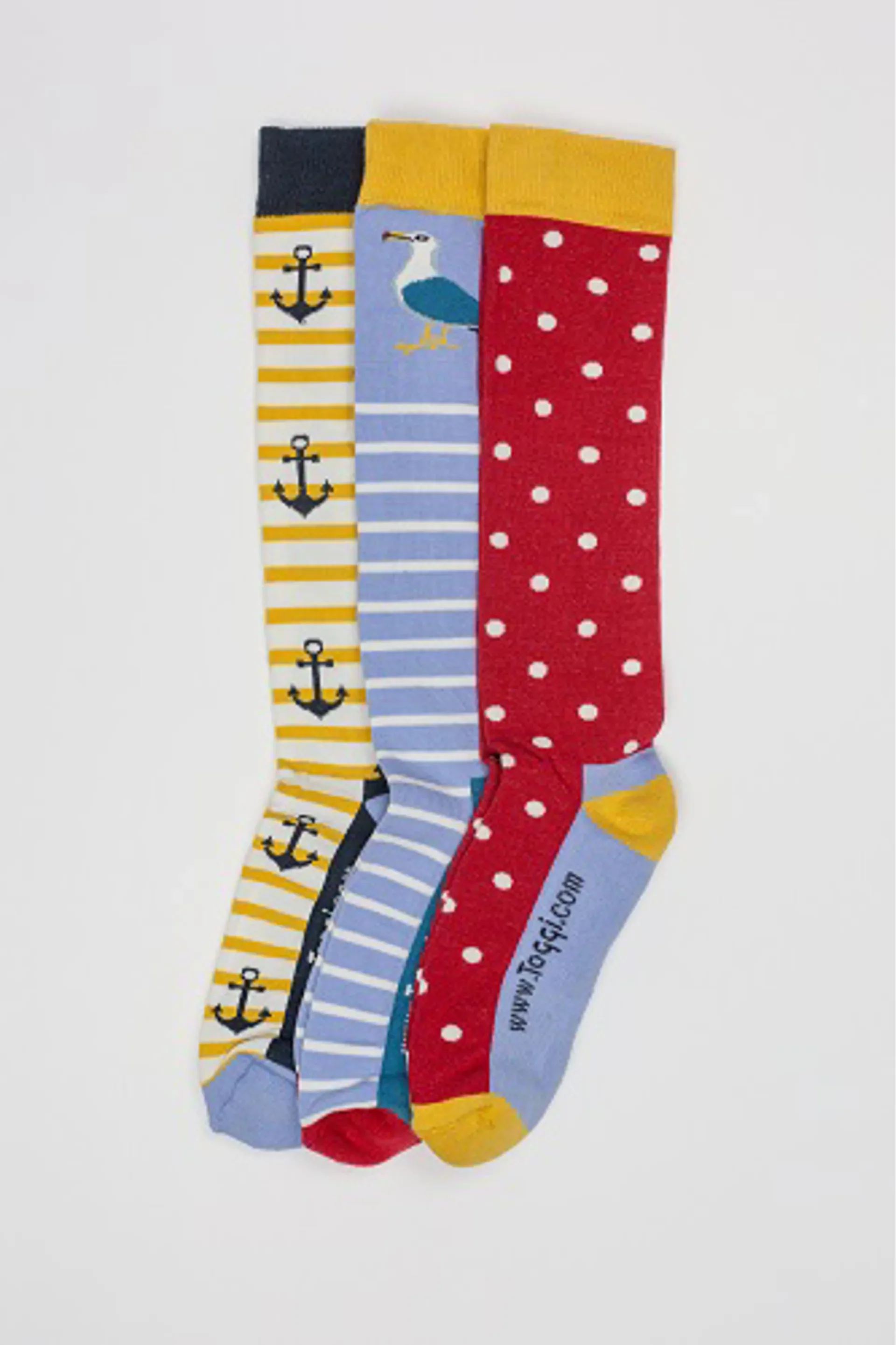 Toggi Ladies Nautical Socks 3 Pack