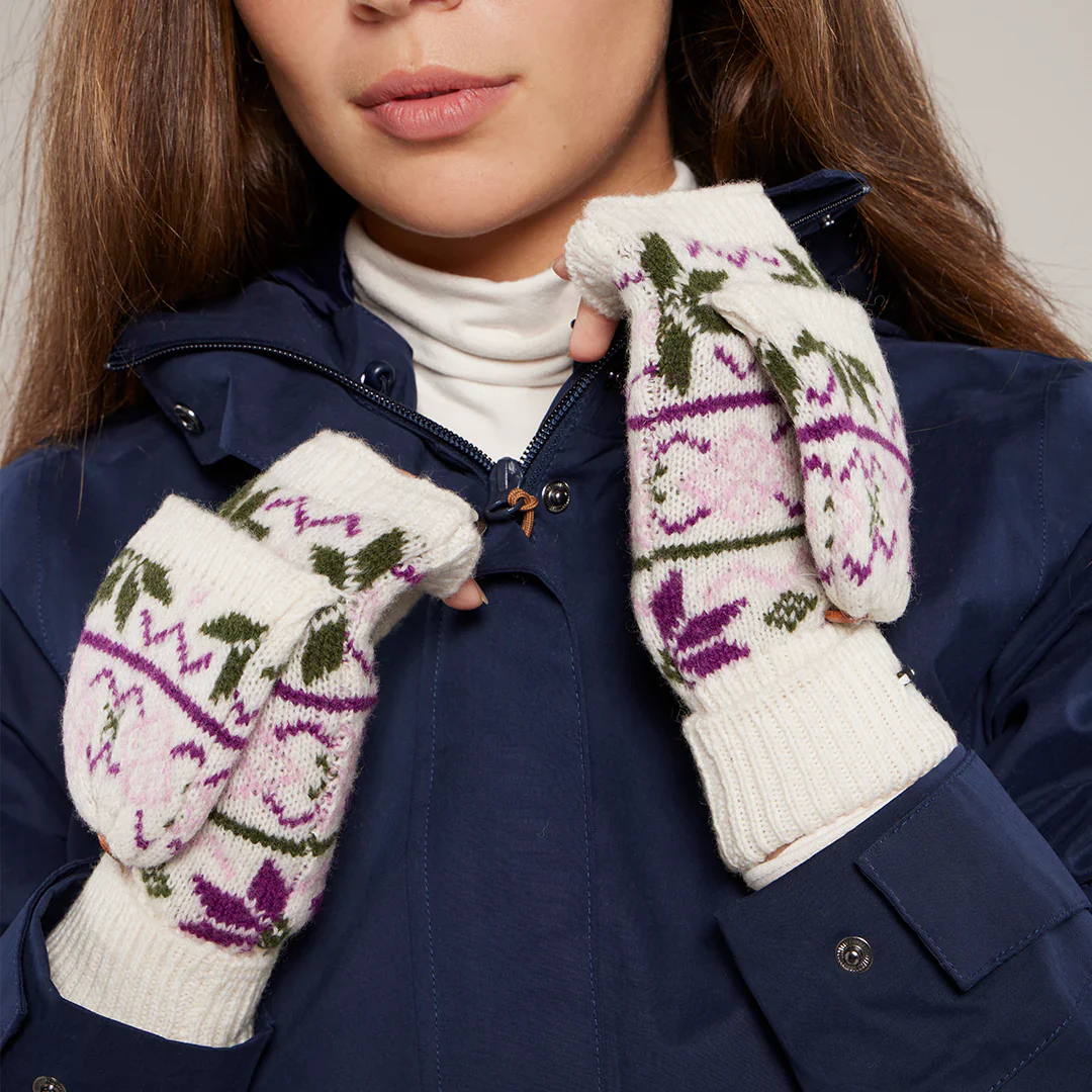 Toggi Welby Knitted Fingerless Mittens - Image 3