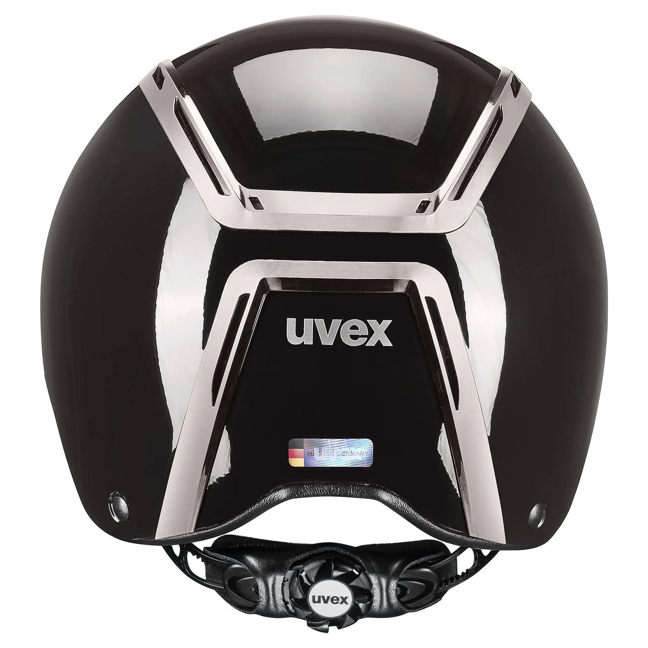 Uvex Exxeed Shiny Chrome Riding Helmets - Image 15