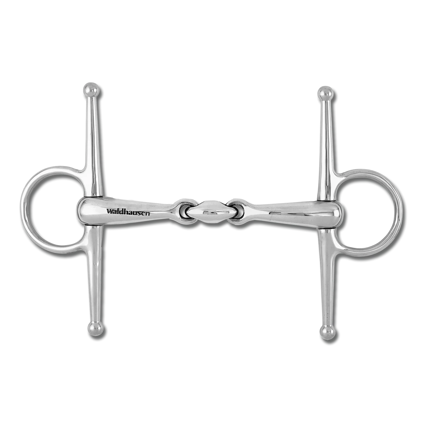 Waldhausen Double Jointed Full Cheek Snaffle Bit