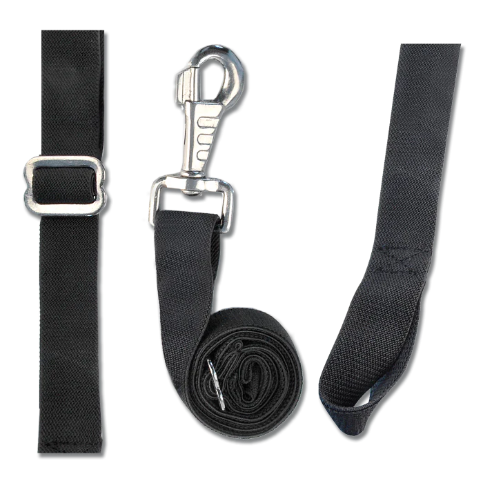 Waldhausen Elastic Leg Straps With Hooks - Image 2