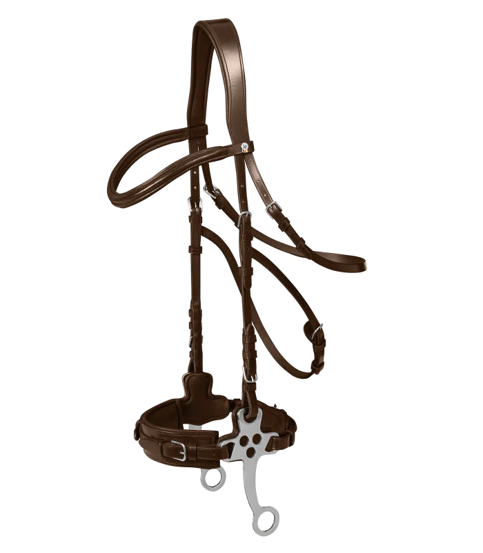 Waldhausen X-Line Hackamore Bridle - Image 2