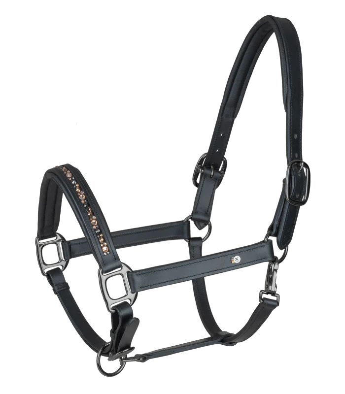 Waldhausen X-Line Leather Halter Crystal