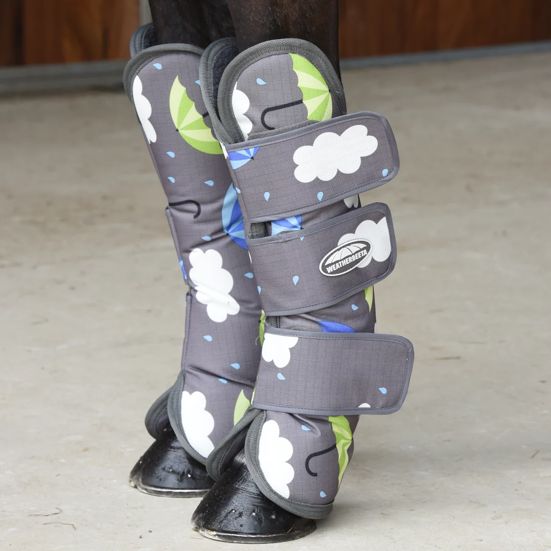 Weatherbeeta 1200D Wide Tab Long Travel Boots - Image 3