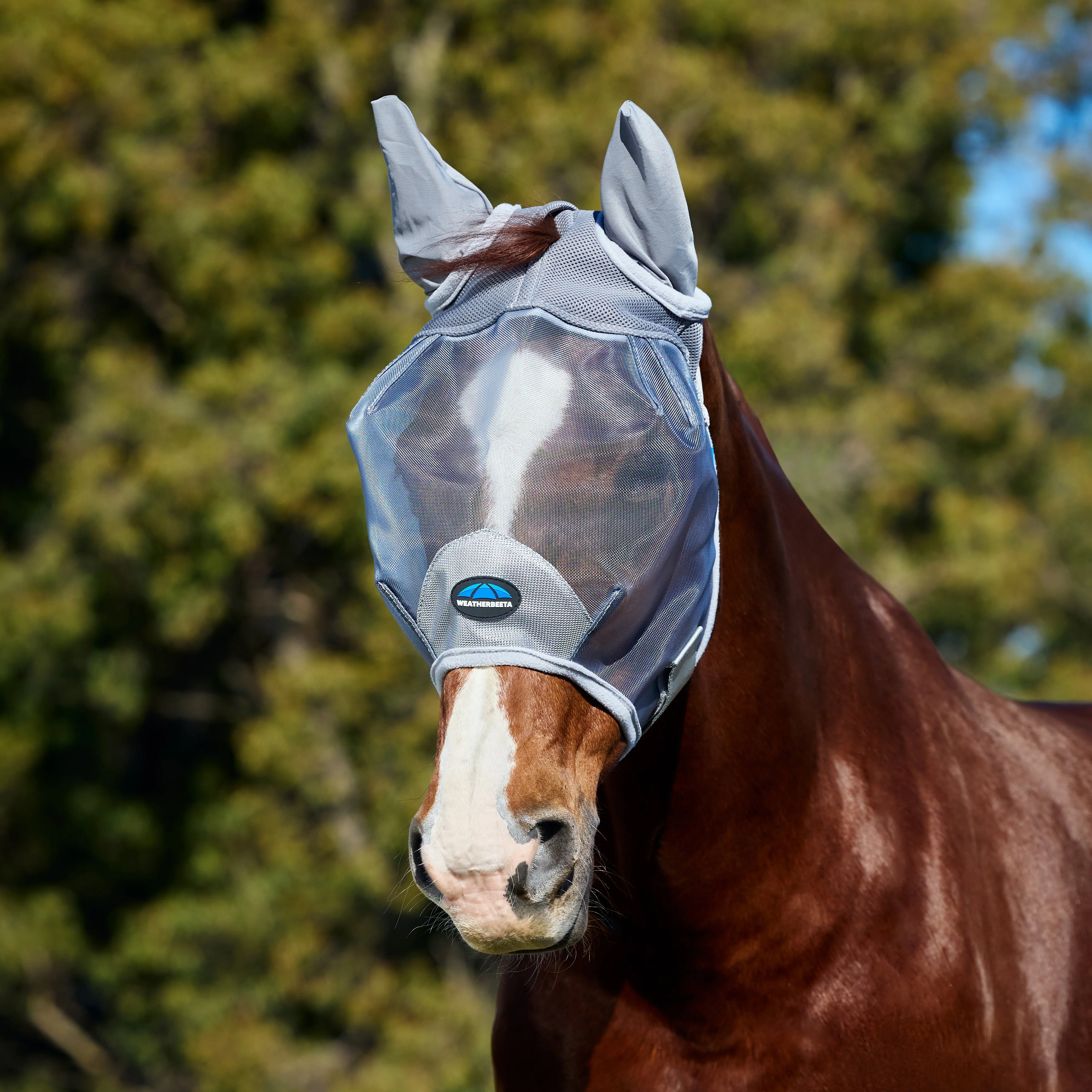 Weatherbeeta Comfitec Durable Mesh Fly Mask With Ears - Image 2