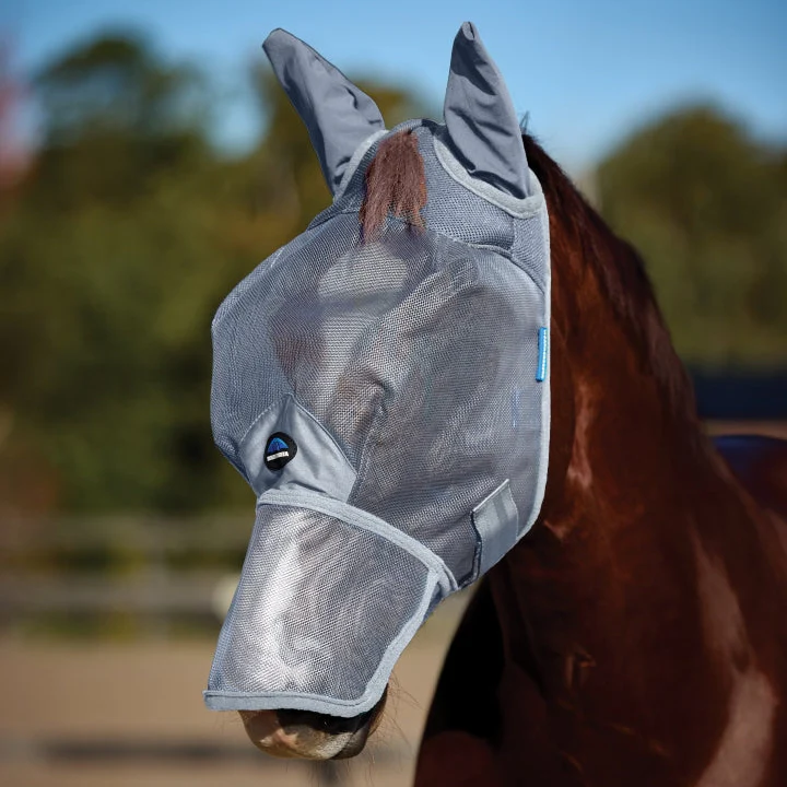 Weatherbeeta Comfitec Durable Mesh Mask with Ears & Nose - Image 4