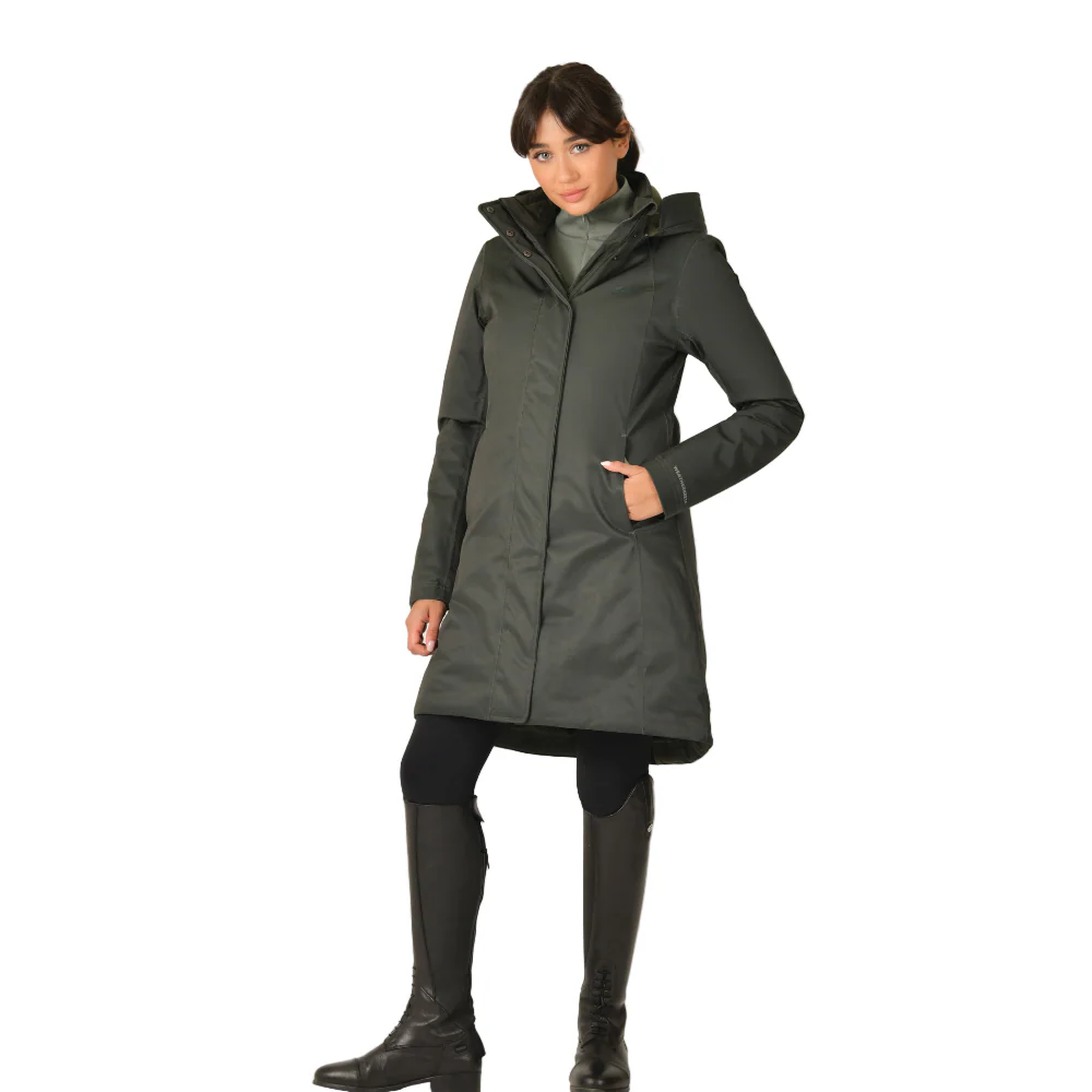 Weatherbeeta Ladies All Purpose Waterproof Longline Equestrian Jacket - Image 2