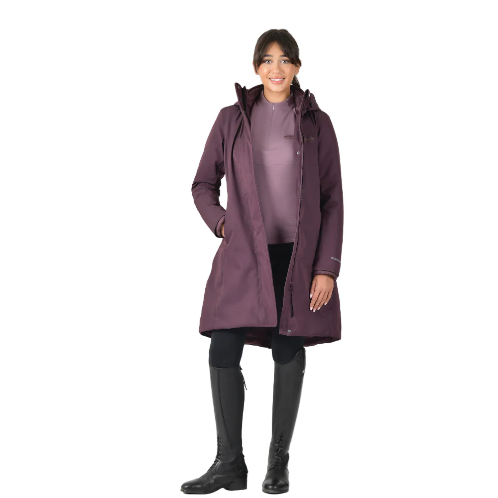 Weatherbeeta Ladies All Purpose Waterproof Longline Equestrian Jacket - Image 20