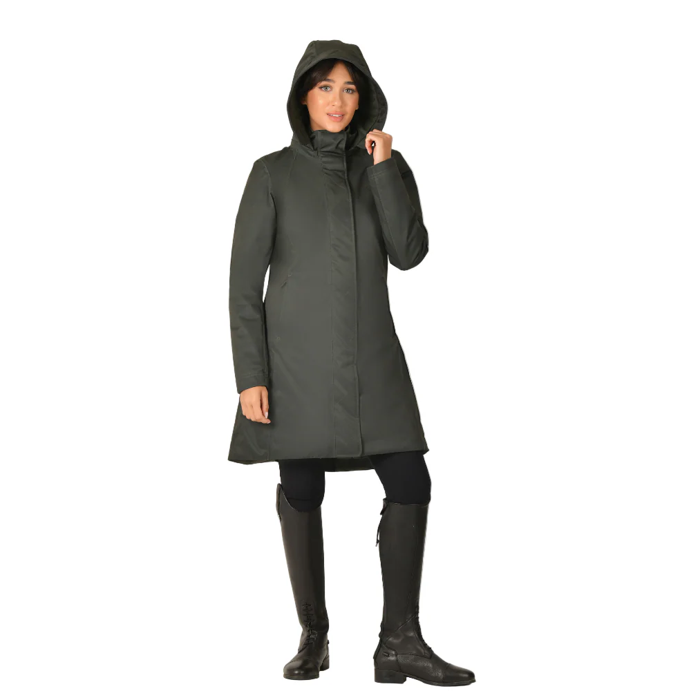 Weatherbeeta Ladies All Purpose Waterproof Longline Equestrian Jacket - Image 4