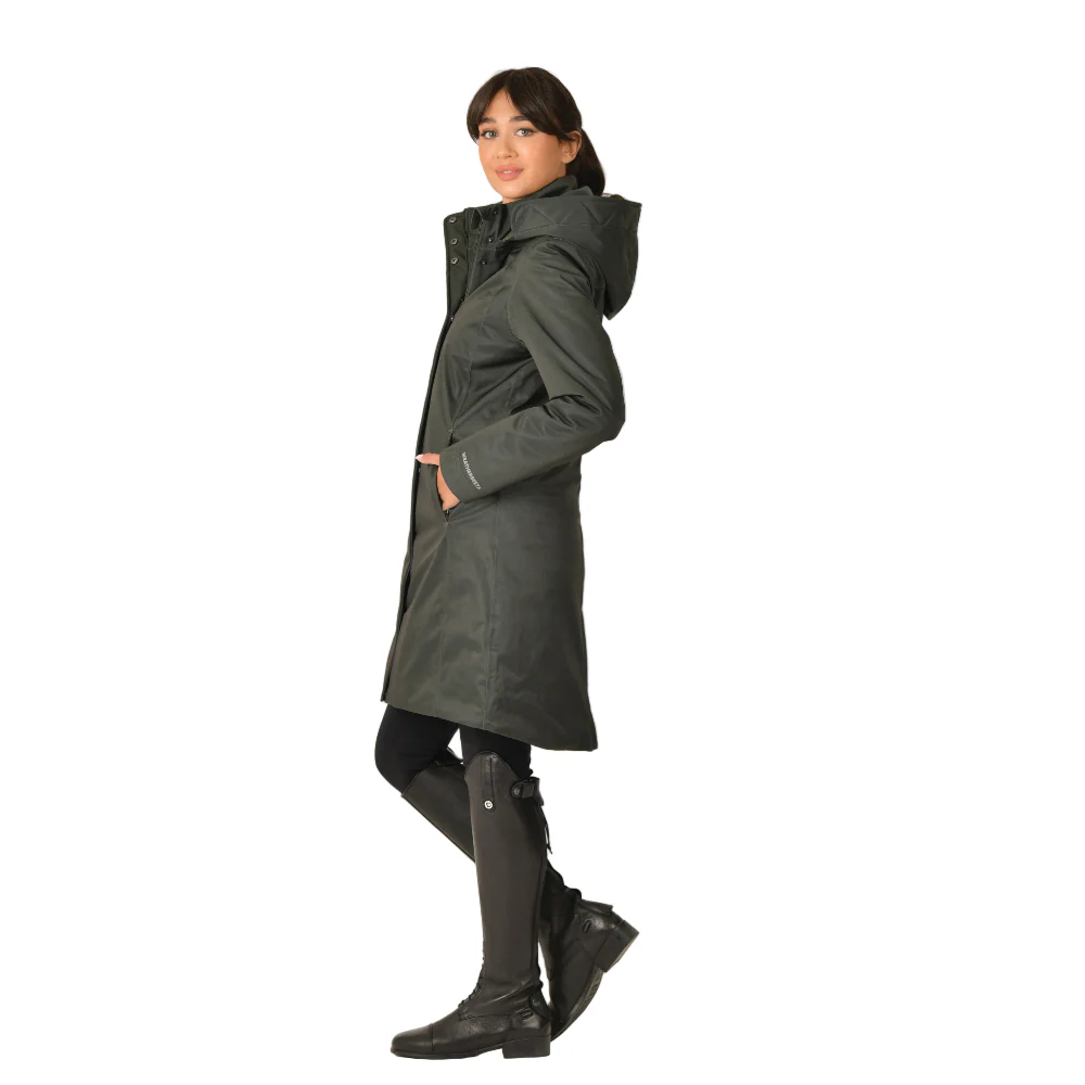 Weatherbeeta Ladies All Purpose Waterproof Longline Equestrian Jacket - Image 5
