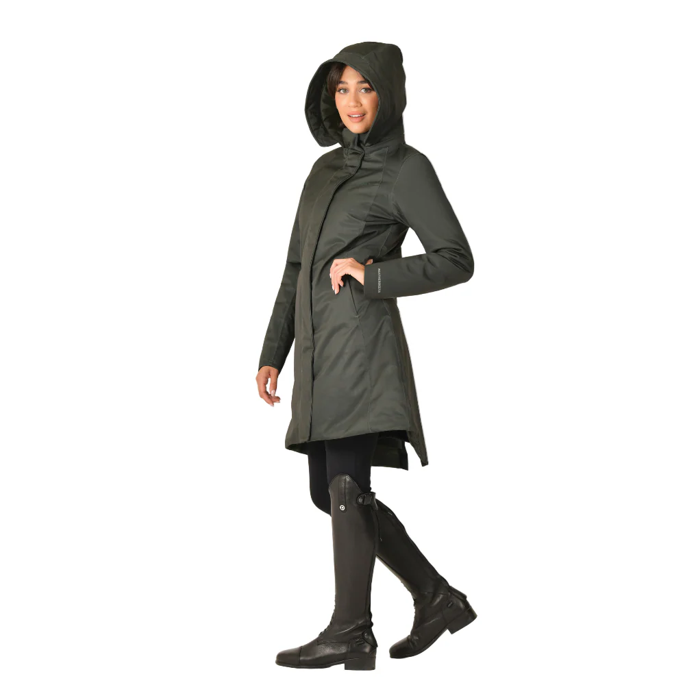 Weatherbeeta Ladies All Purpose Waterproof Longline Equestrian Jacket - Image 6