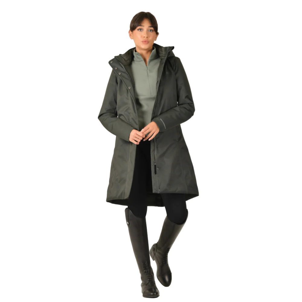 Weatherbeeta Ladies All Purpose Waterproof Longline Equestrian Jacket - Image 7
