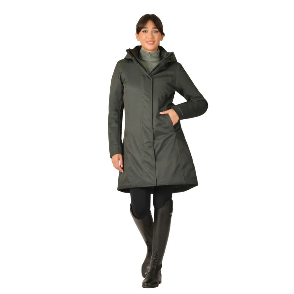 Weatherbeeta Ladies All Purpose Waterproof Longline Equestrian Jacket - Image 8