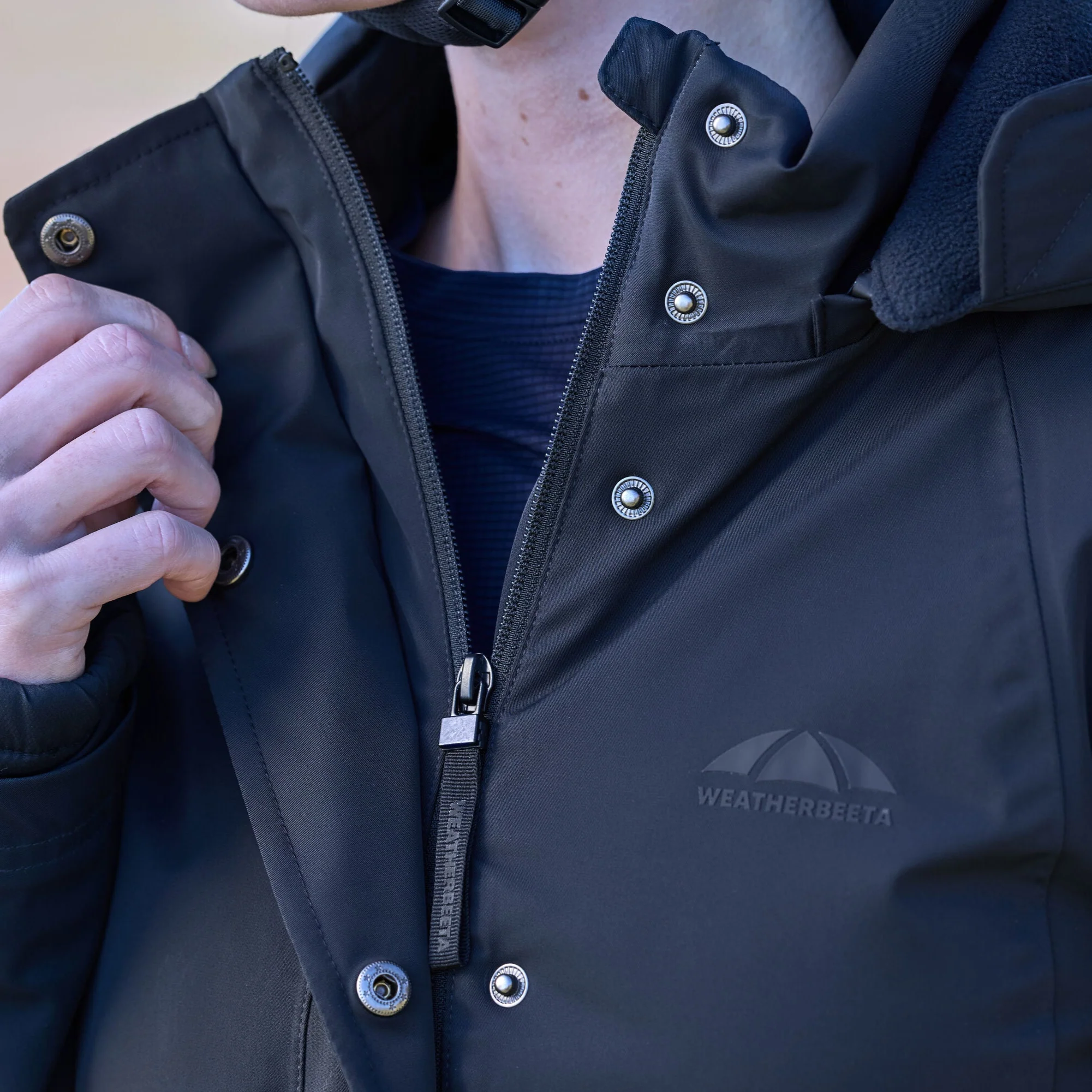 Weatherbeeta Ladies Protect Jacket With High Neck - Image 16