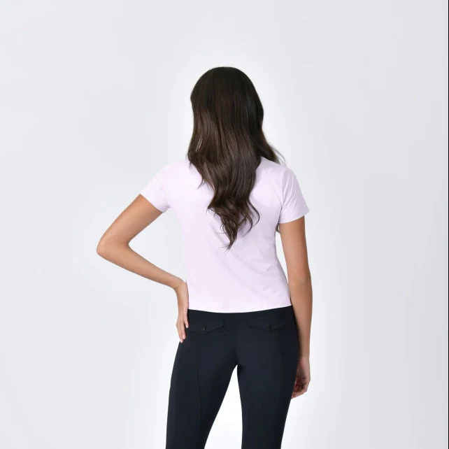Weatherbeeta Ladies Relaxed Cropped Copper UV Short Sleeve Tee - Image 3