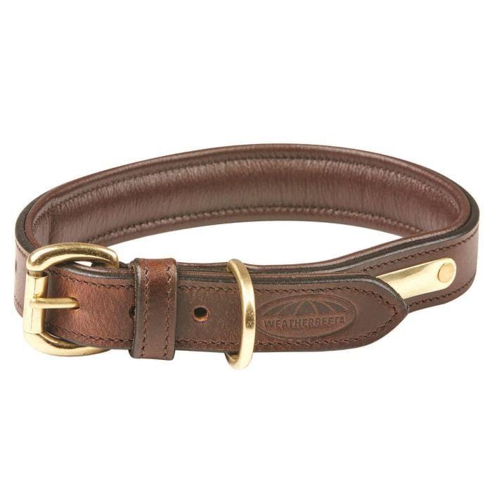 Weatherbeeta Padded Leather Dog Collar - Image 3