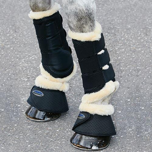Weatherbeeta Pure Wool Trim Bell Boots - Image 3