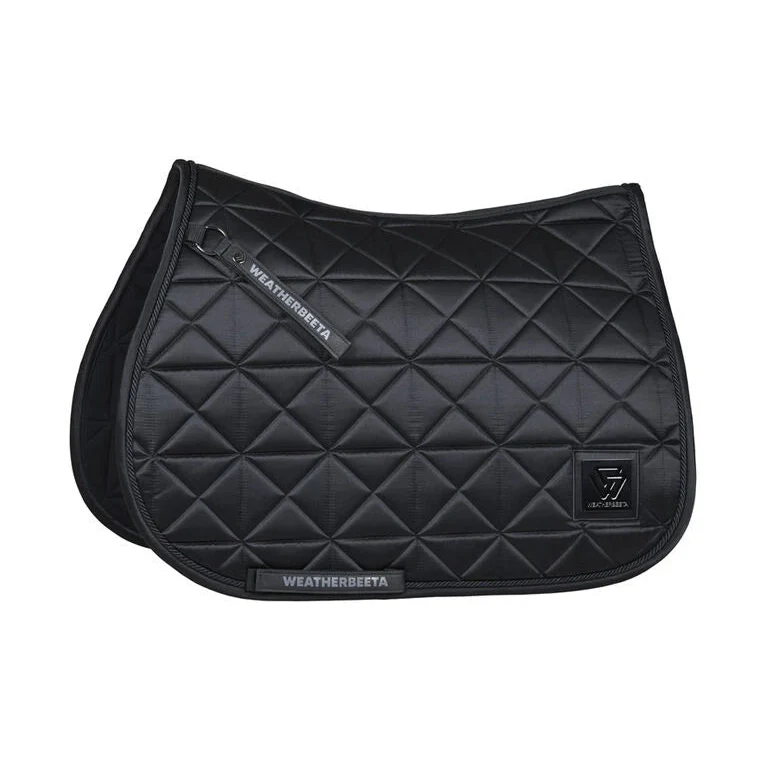 Weatherbeeta Satin Luxe Air-Tec Euro Jump Shaped Saddle Pad