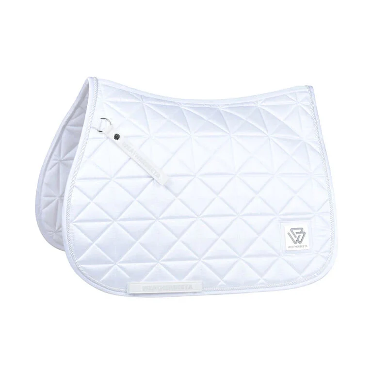 Weatherbeeta Satin Luxe Air-Tec Euro Jump Shaped Saddle Pad - Image 3