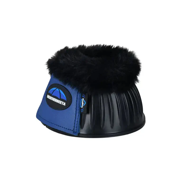Weatherbeeta Tough-Tec Prime Fleece Trim Rubber Bell Boots - Image 26