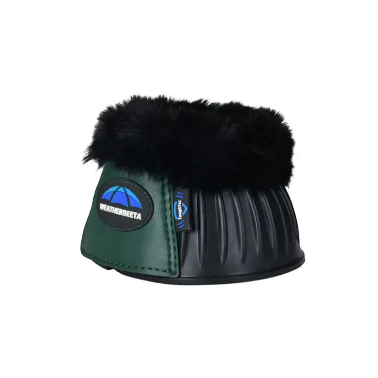 Weatherbeeta Tough-Tec Prime Fleece Trim Rubber Bell Boots - Image 32