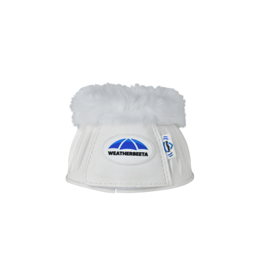 Weatherbeeta Tough-Tec Prime Fleece Trim Rubber Bell Boots - Image 36