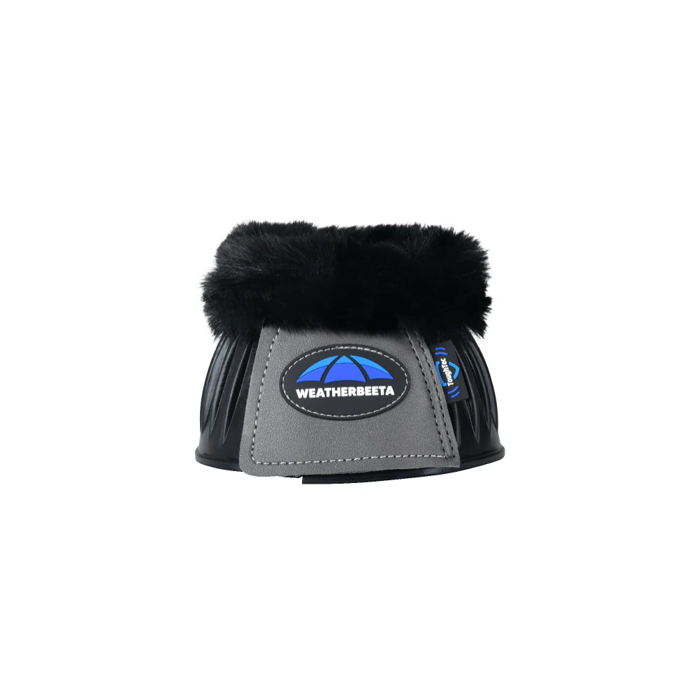 Weatherbeeta Tough-Tec Prime Fleece Trim Rubber Bell Boots - Image 41