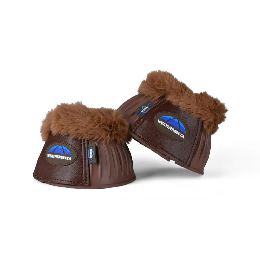 Weatherbeeta Tough-Tec Prime Fleece Trim Rubber Bell Boots - Image 6