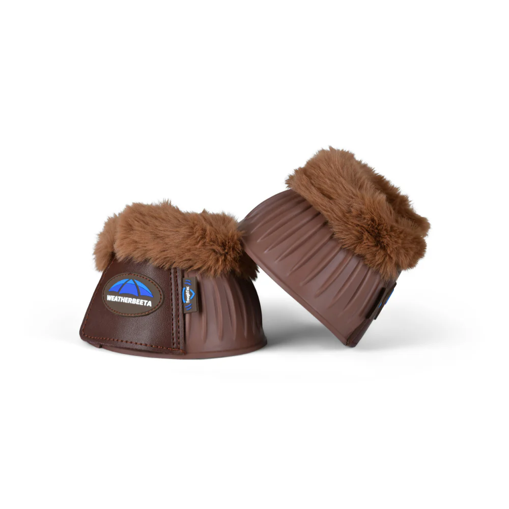 Weatherbeeta Tough-Tec Prime Fleece Trim Rubber Bell Boots - Image 7