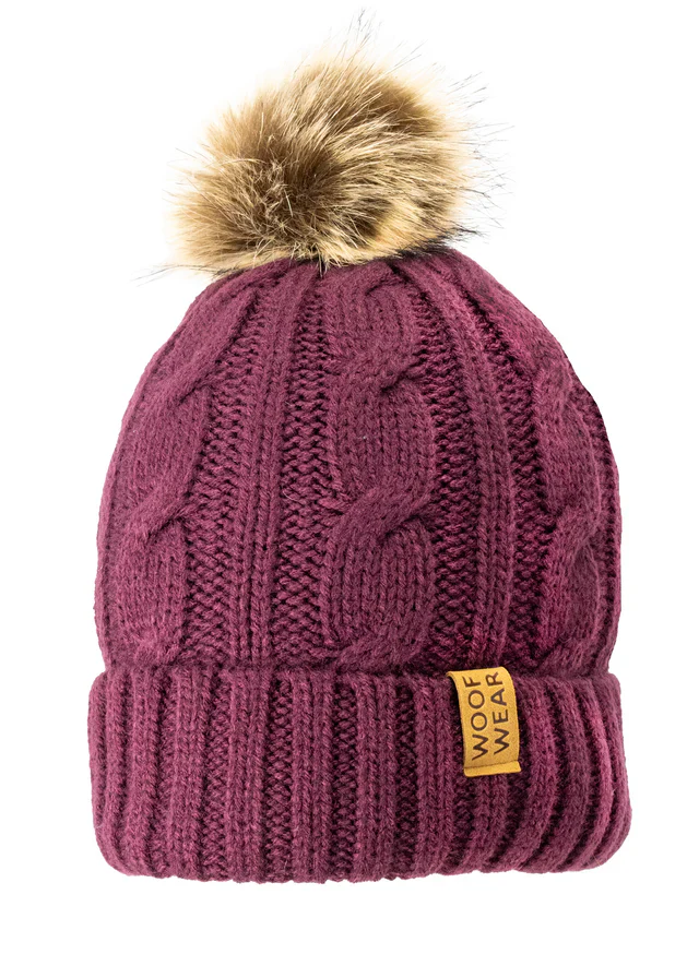 Woof Wear Cable Beanie - Image 3