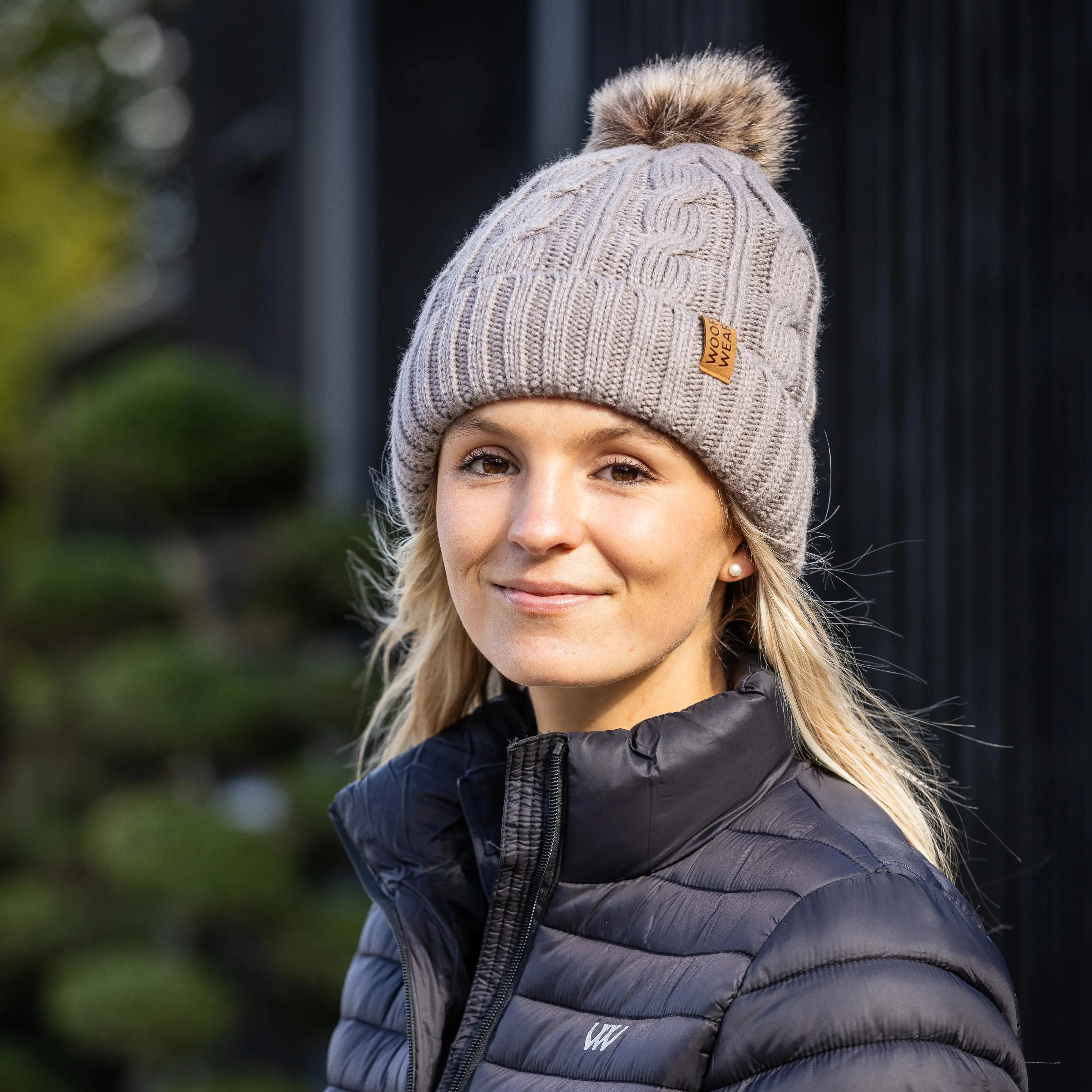 Woof Wear Cable Beanie - Image 6