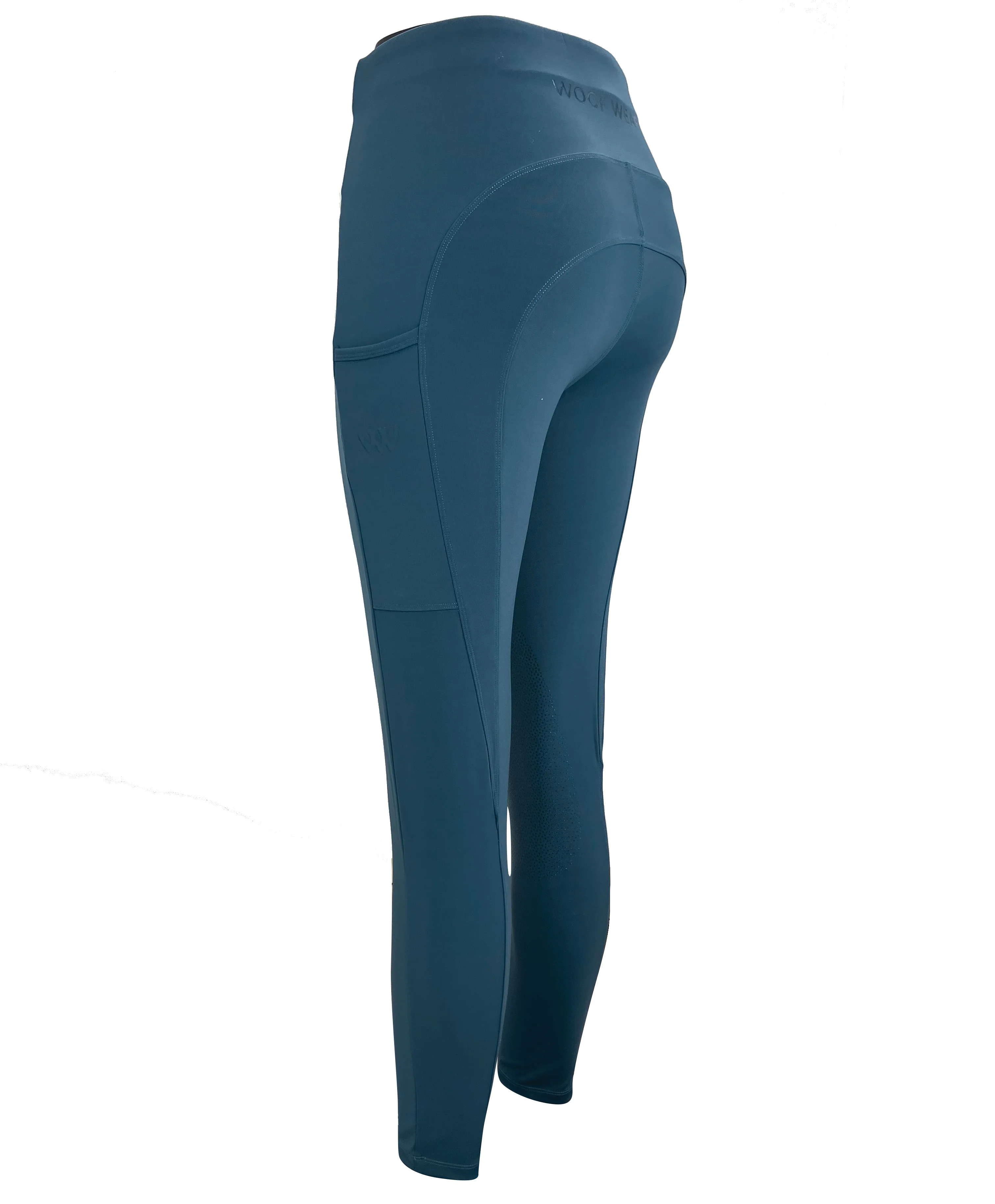Woof Wear Ladies Knee Patch Riding Tights - Image 10