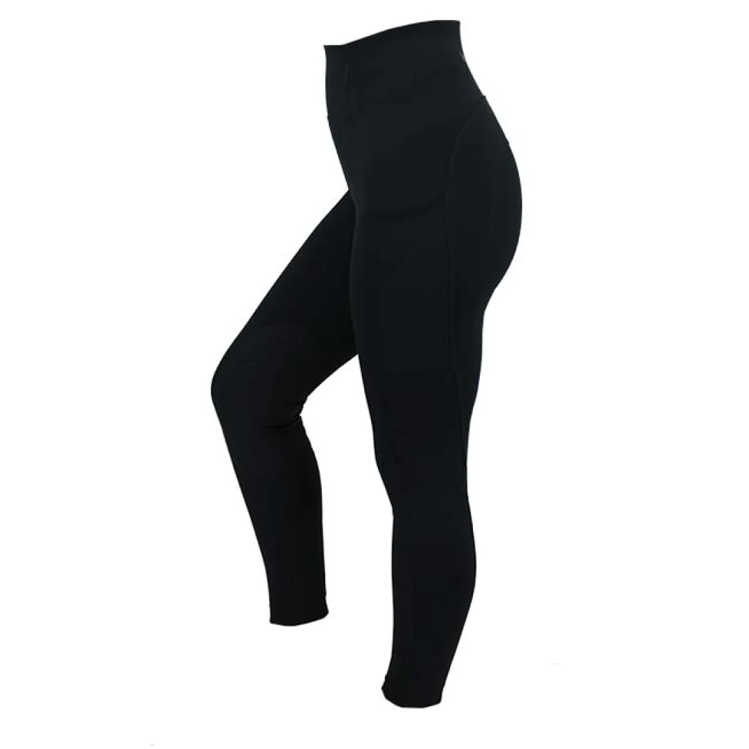 Woof Wear Ladies Knee Patch Riding Tights - Image 5
